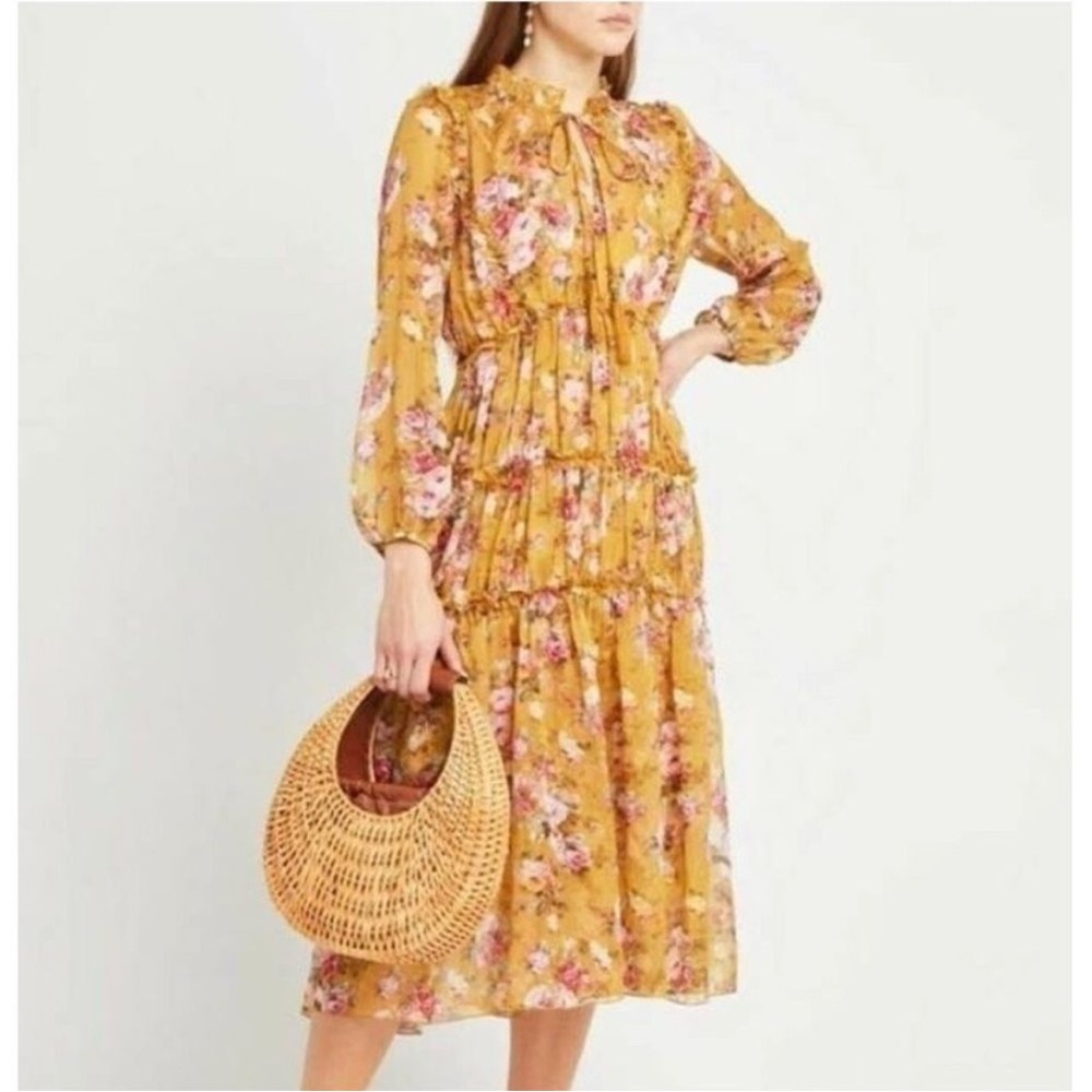 Anthropologie O.P.T. Felicity Floral‎ Dress